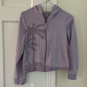 Splendid girls hoodie in purple